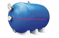 China Horizontal Tank Swimming Pool Sand Filters Fiberglass Sand Filters Dia 1400mm - 2000mm manufacturer